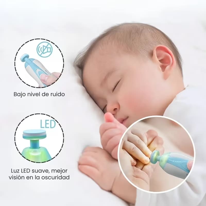 Lima para uñas de bebés 6 En 1