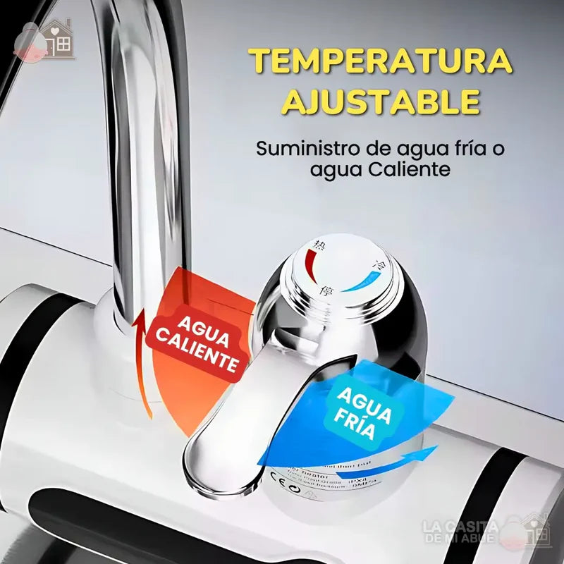 Grifo Eléctrico Calentador Todo en Uno