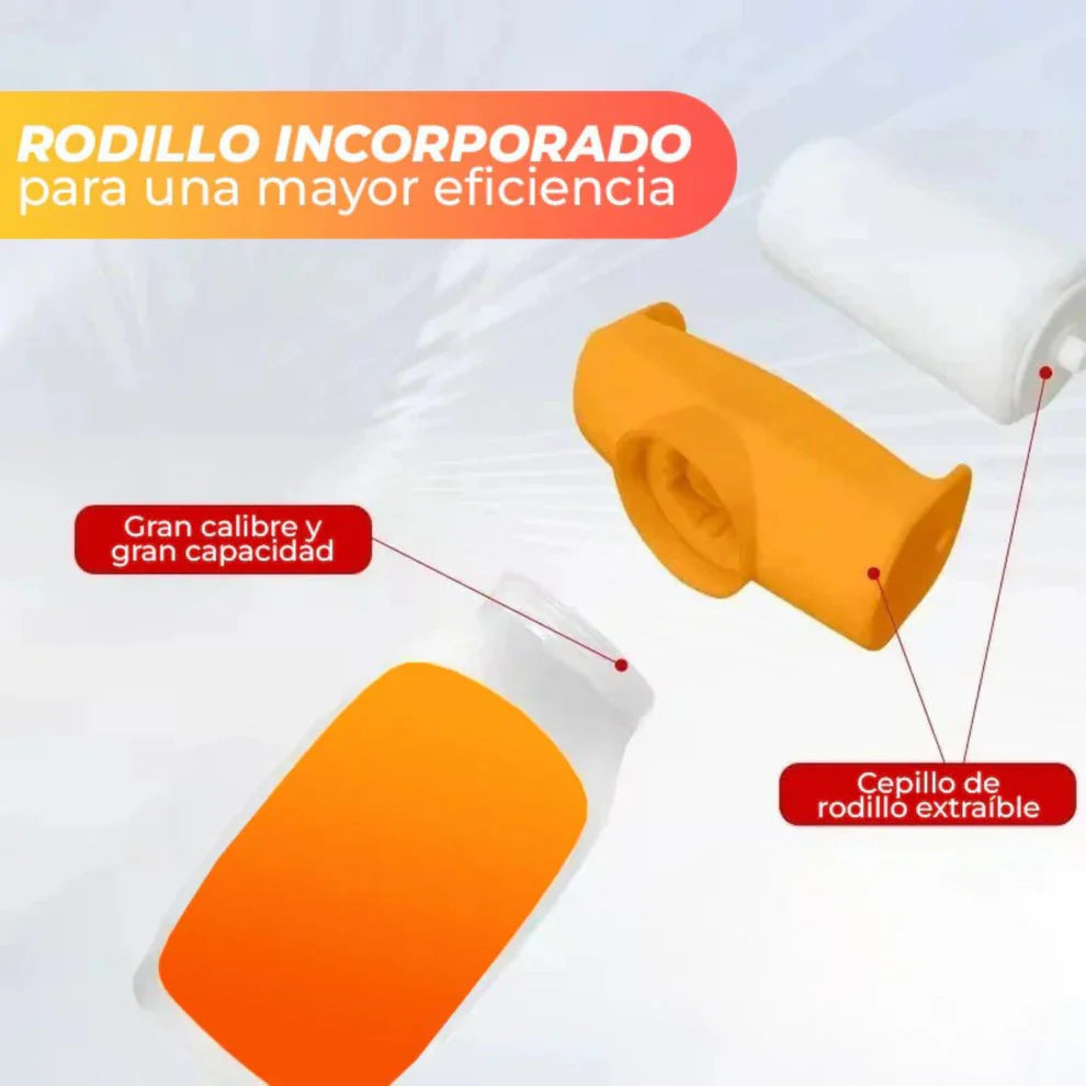 Rodillo Portátil con pintura (Rellenable) para eliminar Rayones
