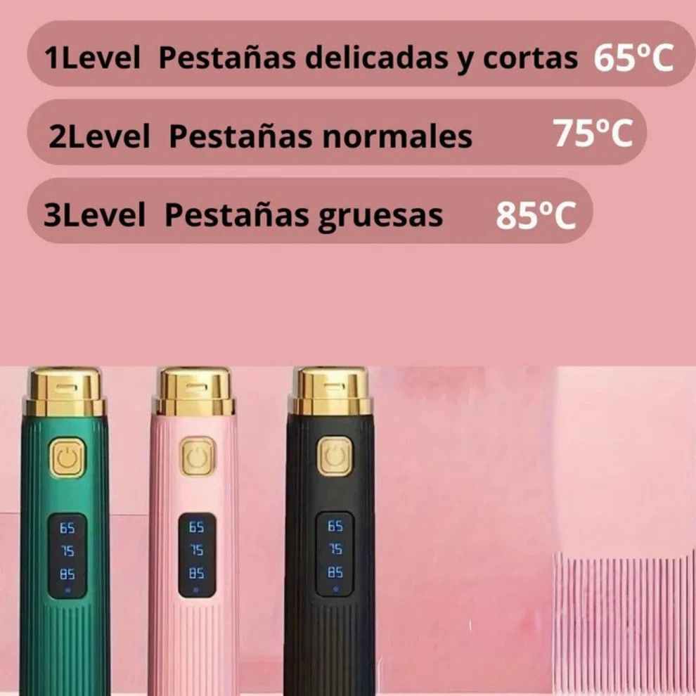 Rizador de Pestañas Eléctrico Premium
