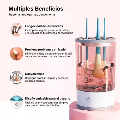 Limpiador de Brochas de Maquillaje Makeup Brush