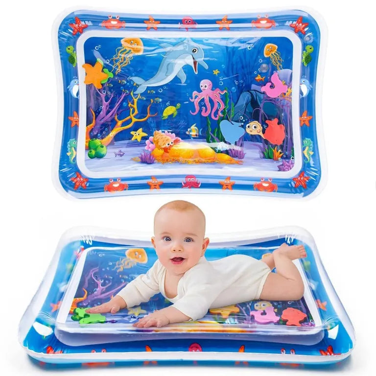 Alfombra de agua sensorial para bebés 💦| Perfecto para estimular el desarrollo y divertir