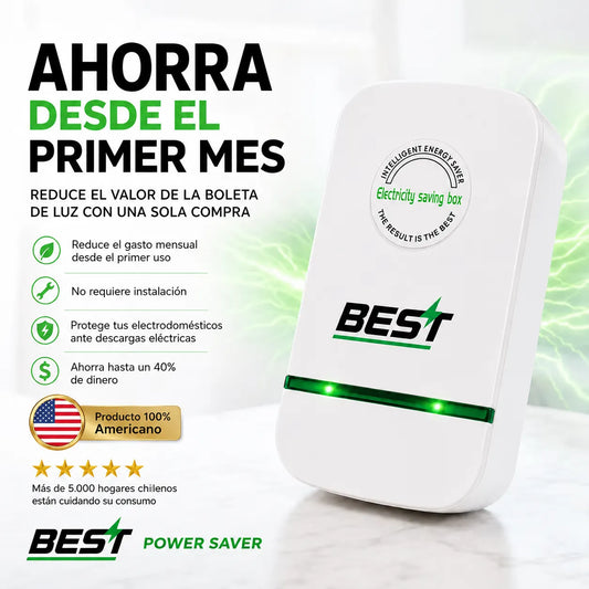 Ahorrador de Energía Best | Reduce las boletas desde el primer mes