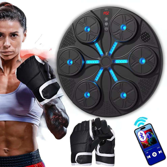 Maquina Boxeo con Bluetooth y guantes | Energía y Motivación en Cada Sesión