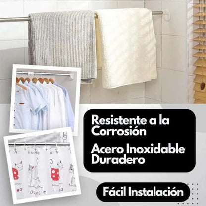 MaxiRod Barra Telescópica - Organiza tu Hogar sin Complicaciones