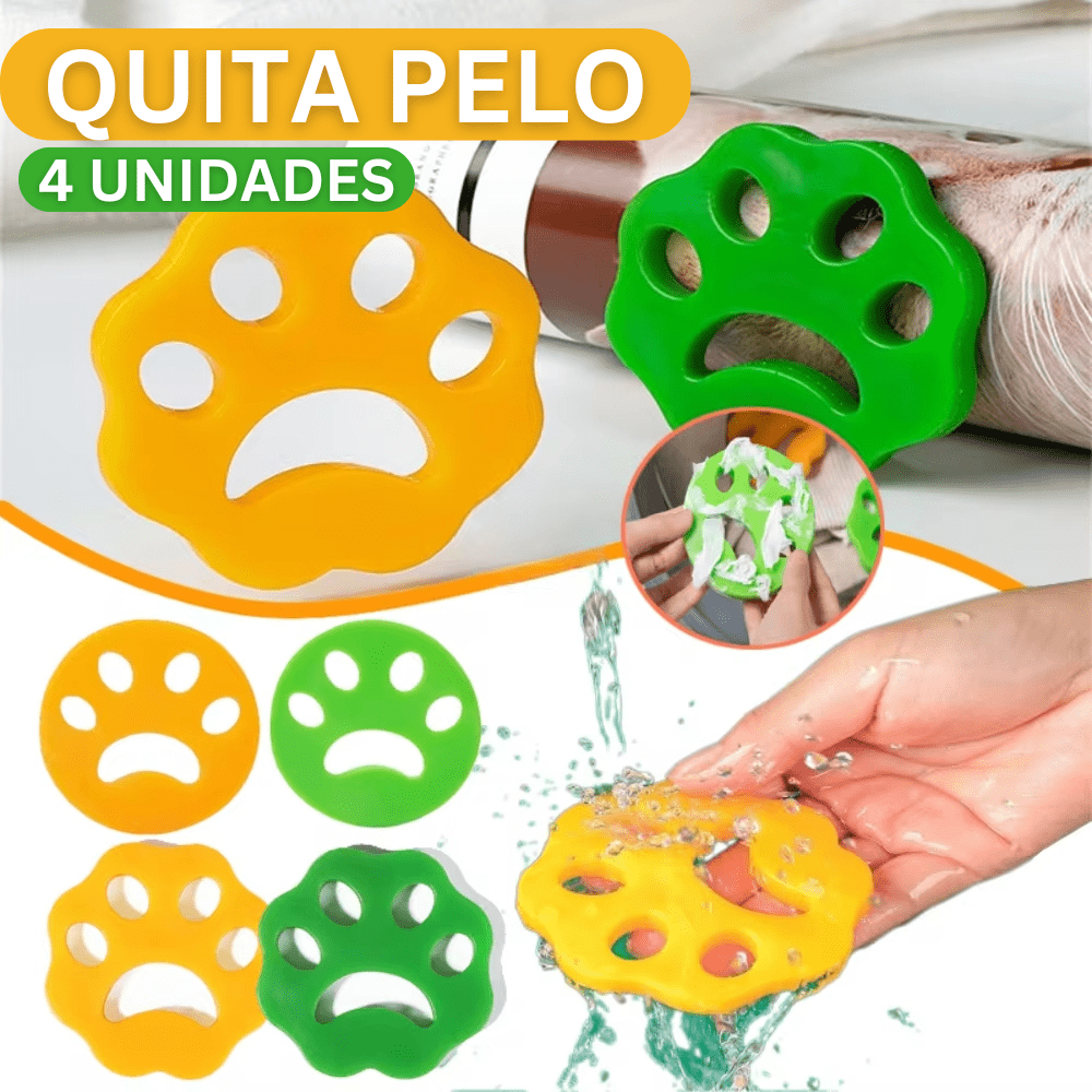 ⭐ Pack 4 Unidades Quita Pelo Reutilizable