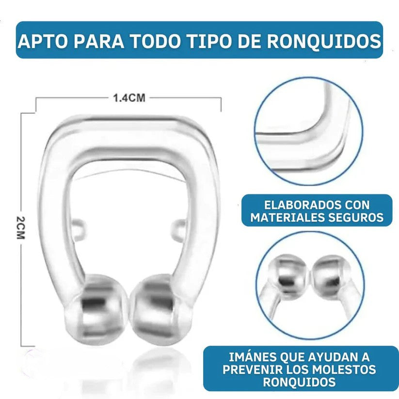 Clip Nasal Antirronquidos Magnetico (Ultimas unidades)