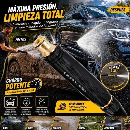 BOQUILLA PARA MANGUERA ALTA PRESIÓN PARA UNA LIMPIEZA IMPECABLE