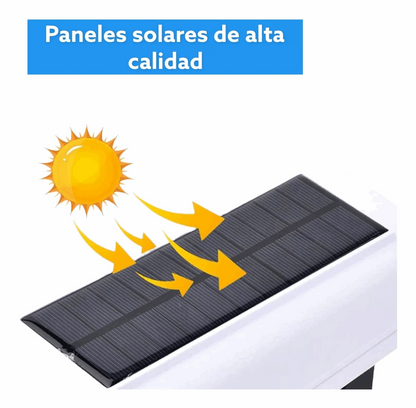 Cámara Seguridad Solar Falsa con Sensor de Movimientos