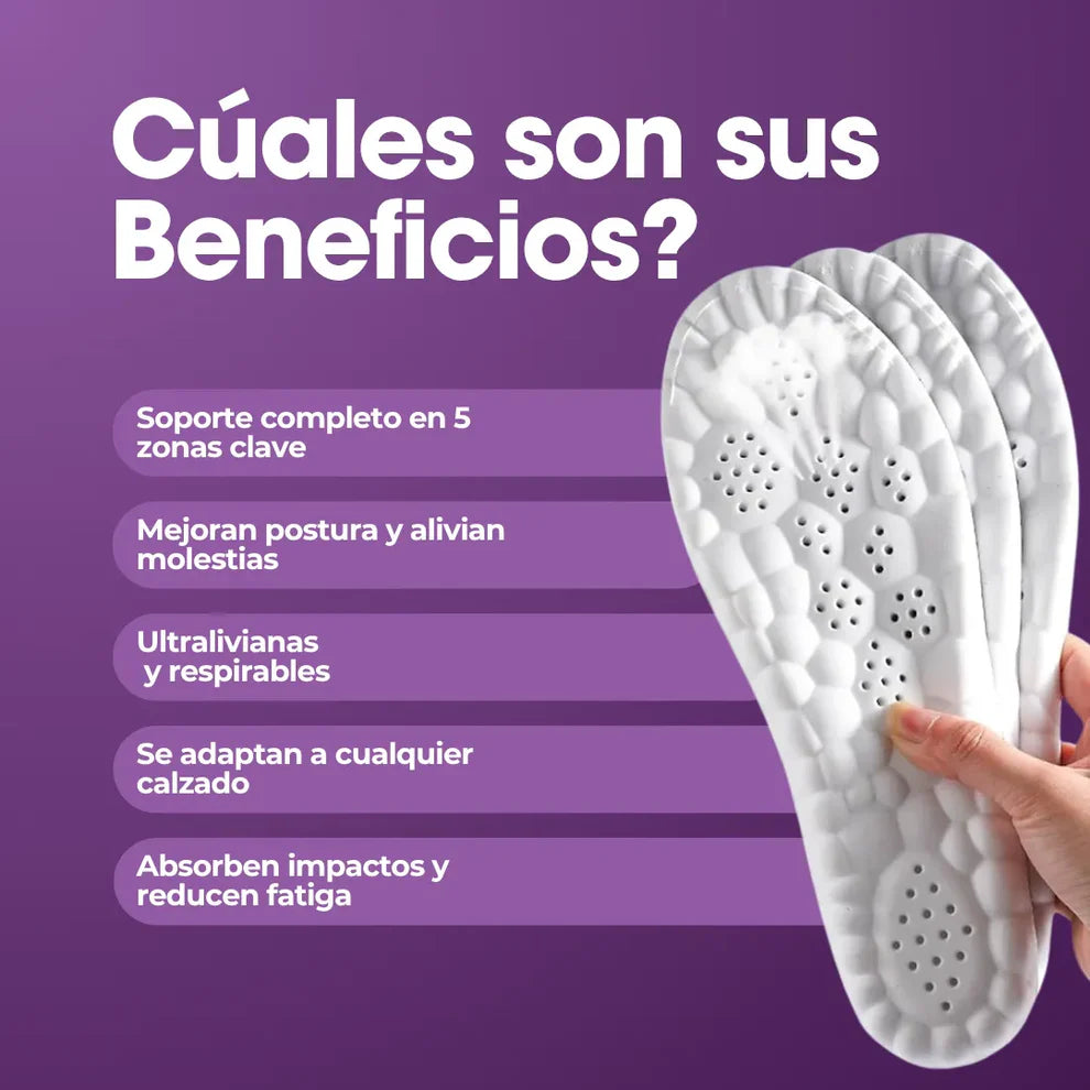 Plantillas Ortopedicas Cloud-Comfy  | Alivia el dolor plantar