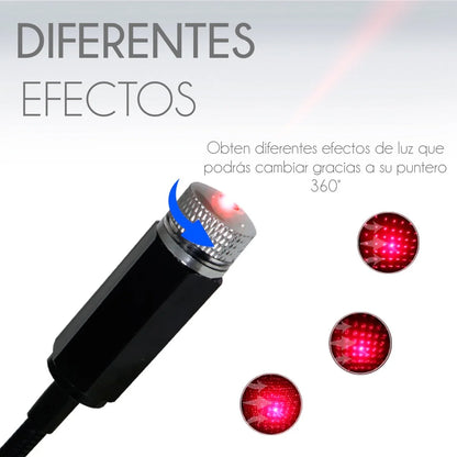 Mini Proyector de Estrellas USB ULTRA