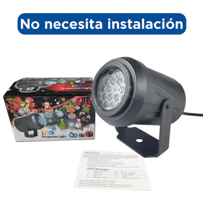 Proyector de Figuras Navideñas