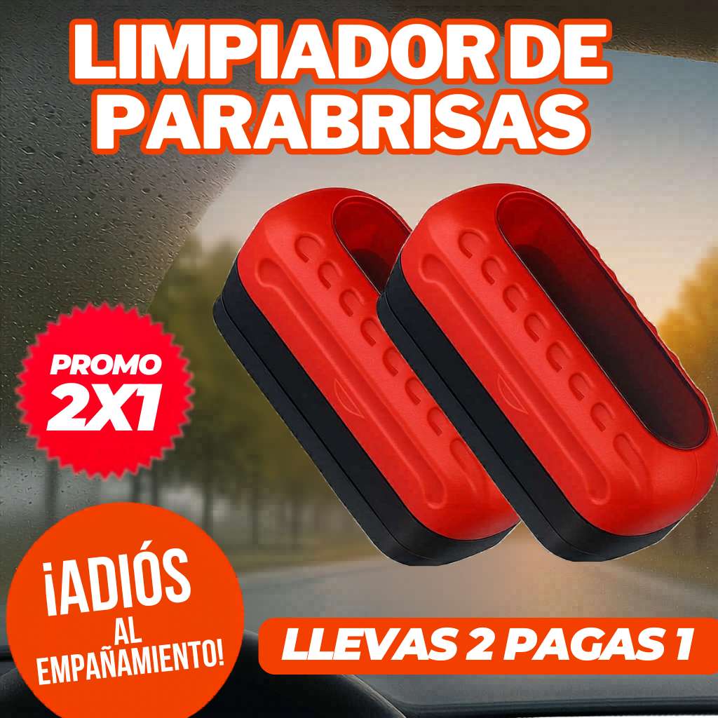 LLEVAS 2 PAGAS 1 | Cepillo OilFilm® - Limpiador de Vidrios Anti Lluvia
