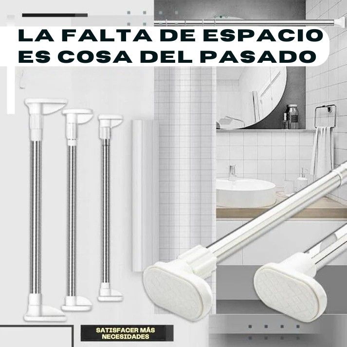 MaxiRod Barra Telescópica - Organiza tu Hogar sin Complicaciones