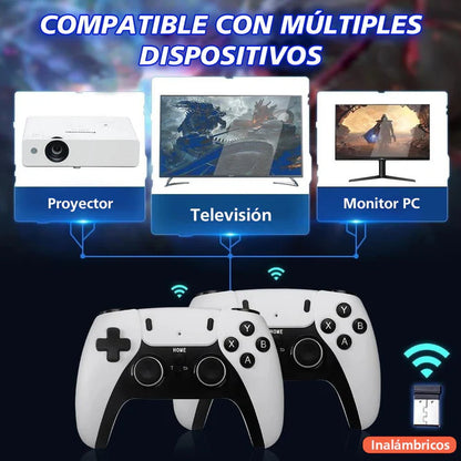 Consola Retro M15 + Miles de Juegos + 2 Controles | Mega Oferta