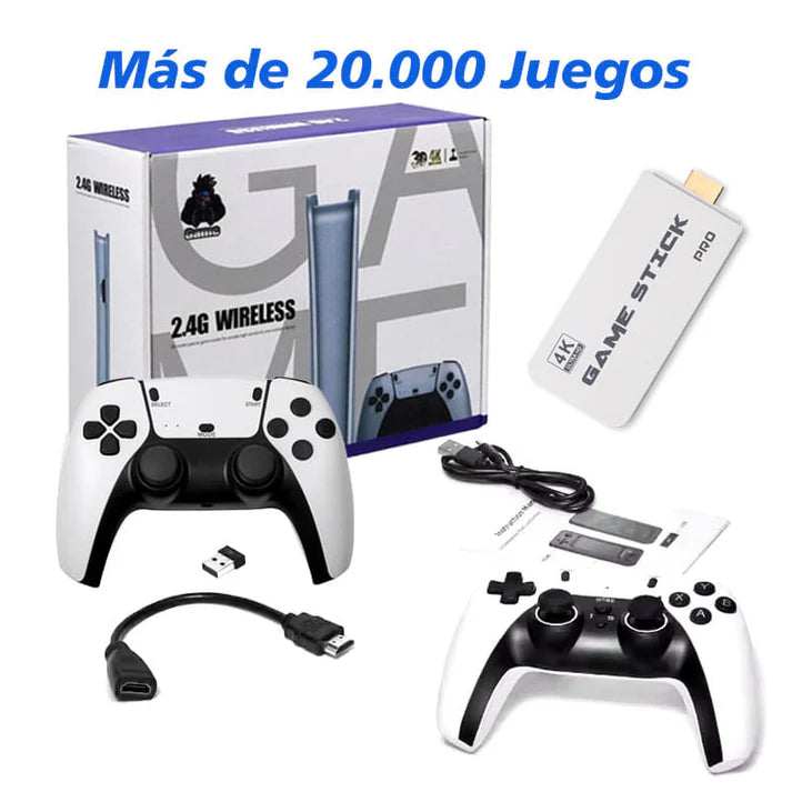 Consola Retro M15 + Miles de Juegos + 2 Controles | Mega Oferta
