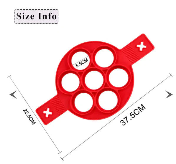 ✅ Molde de Silicona FlipCook™ - Desayunos Faciles y perfectos