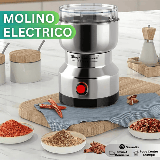 MOLINO ELÉCTRICO: PREPARA TUS ALIMENTOS DE MANERA MÁS FÁCIL Y SALUDABLE