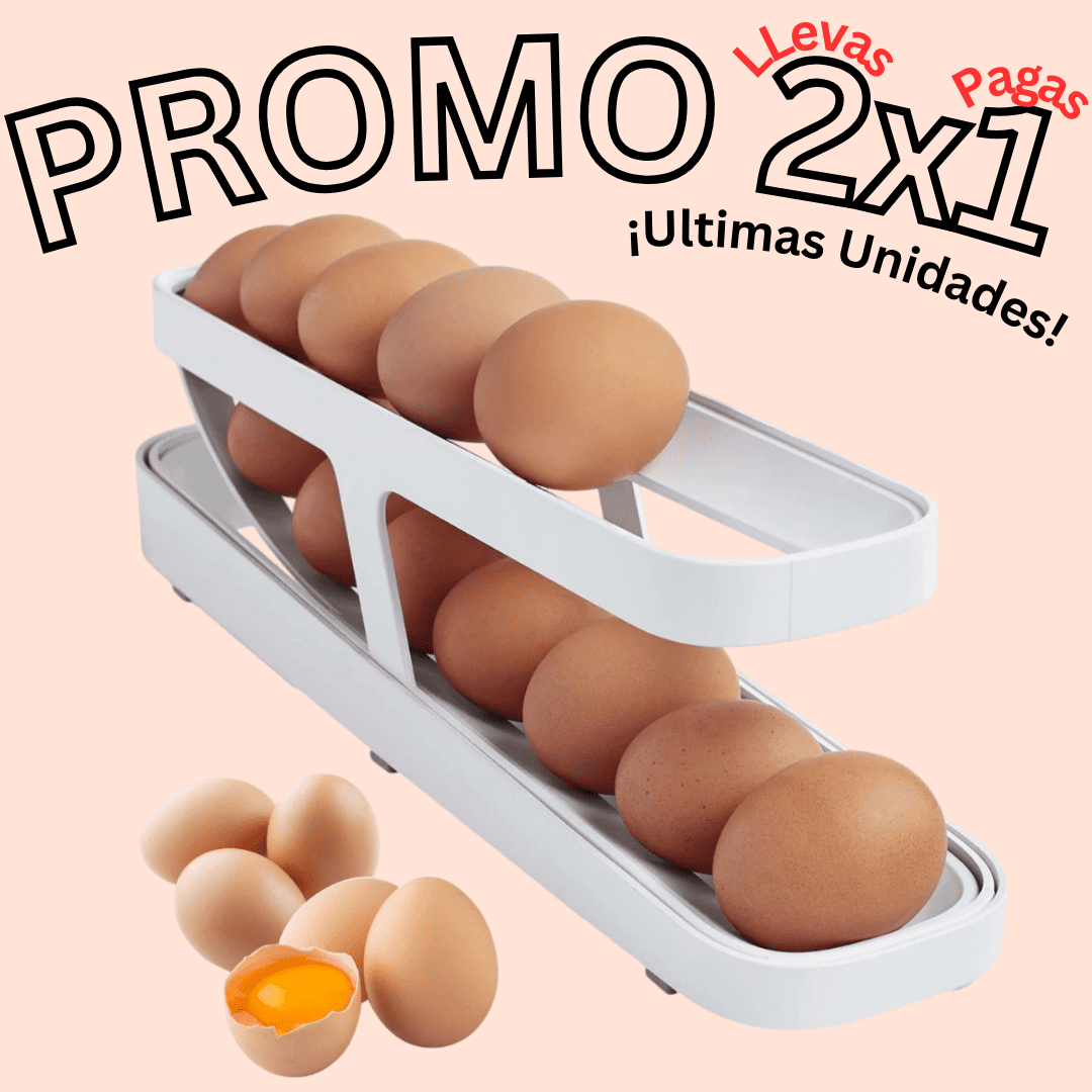 (PROMO 2X1) - Organizador De Huevos Rodantes