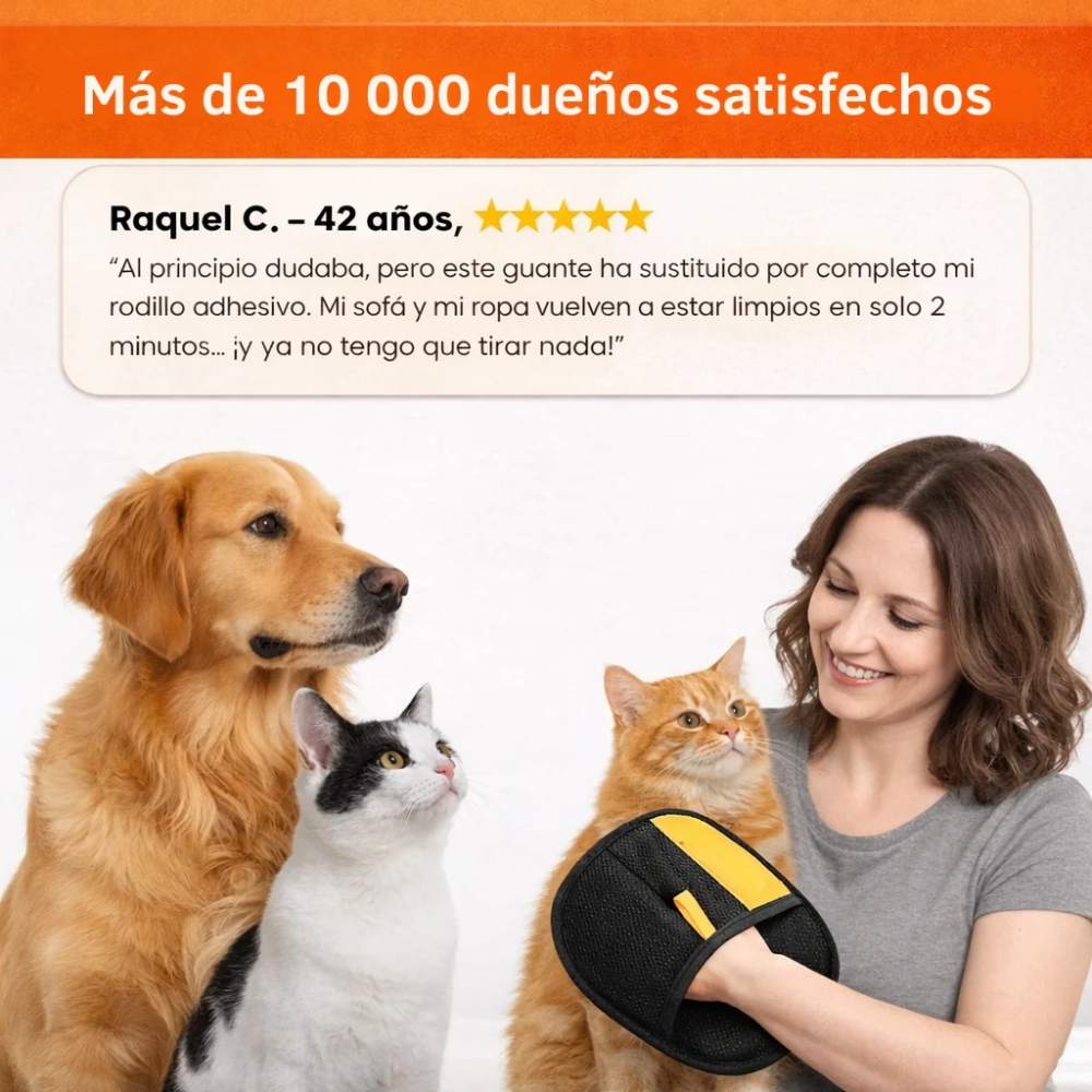 PROMO 2X1 | Guante Removedor de Pelos | Hogar limpio, mascotas felices