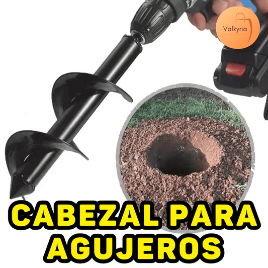 Broca Ahoyador para Plantar Jardín 8x45 cm para tu taladro