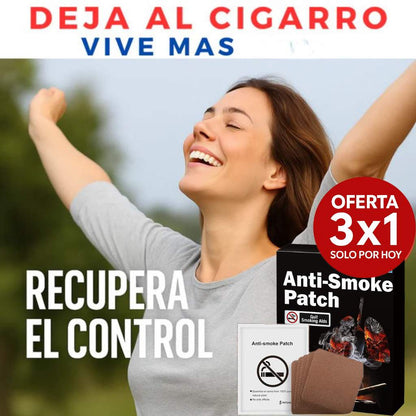 OFERTA 3x1 | Parche Antitabaco Recupera el Control Hoy