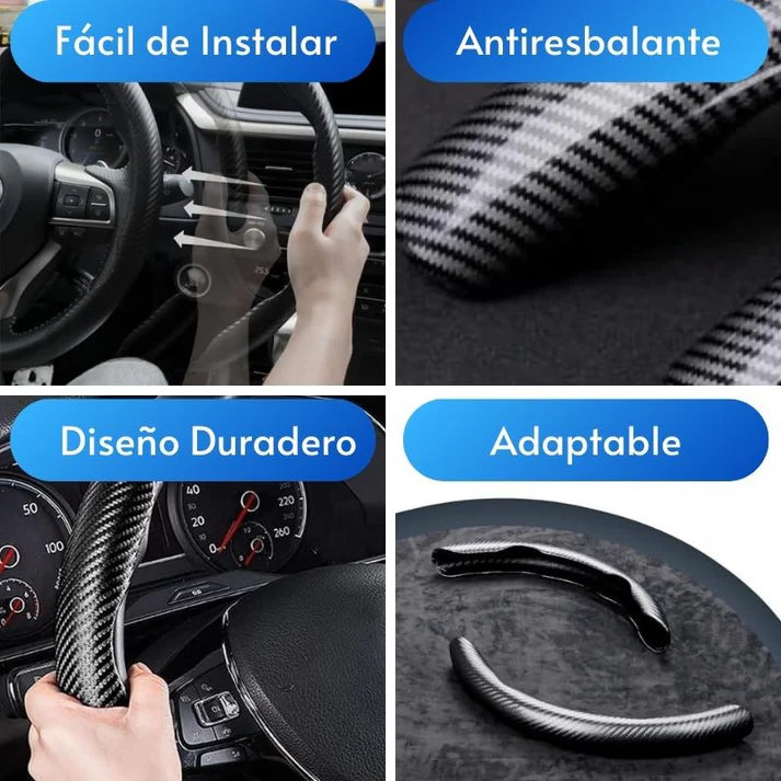 Funda Para Volante en Fibra de Carbono